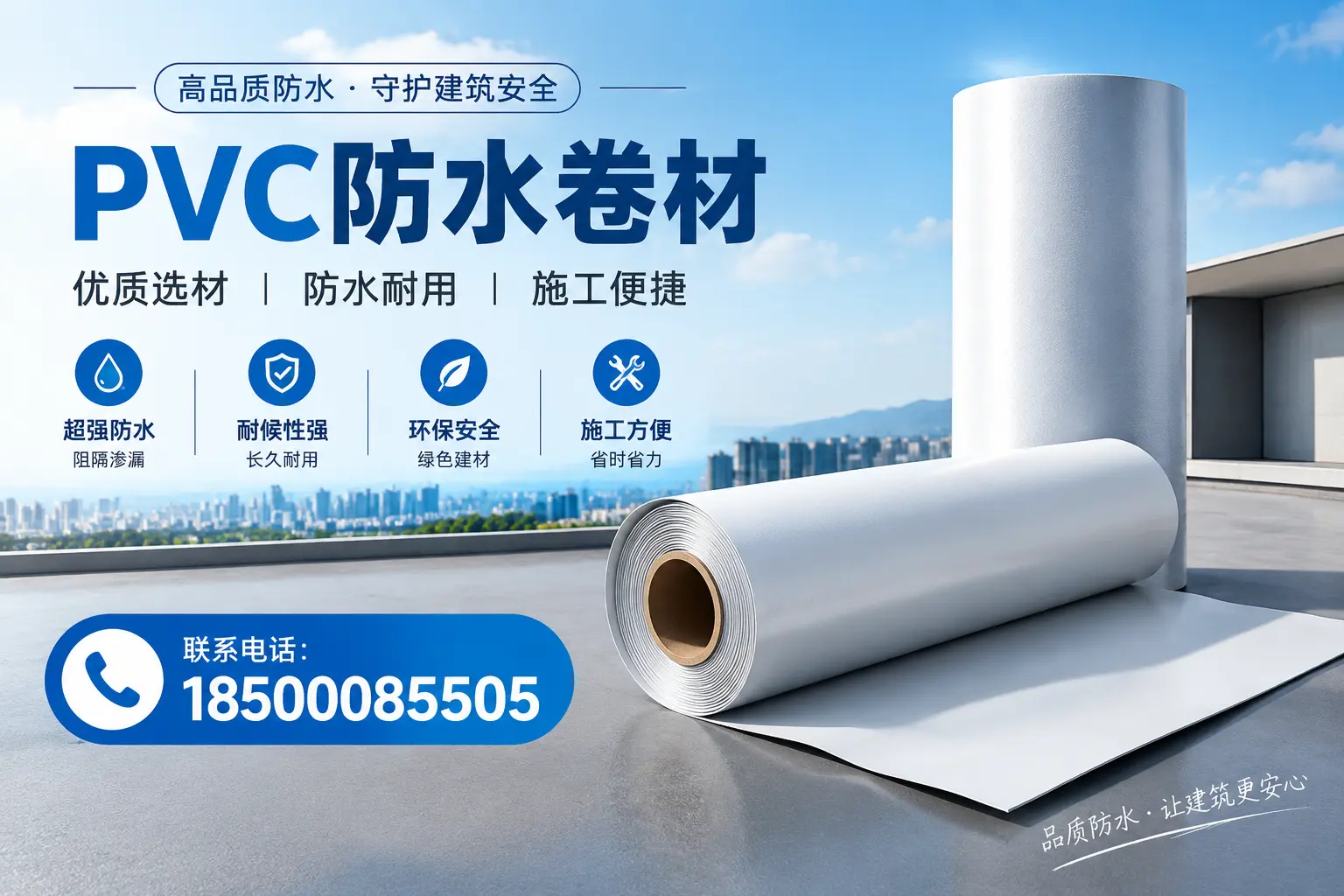 如何评估PVC防水卷材的性价比？长春消费者必读